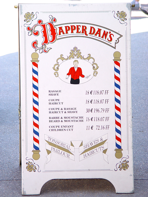 The dapper dans shave